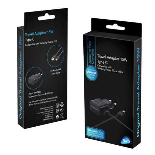 מטען BLACK TYPE C 15W