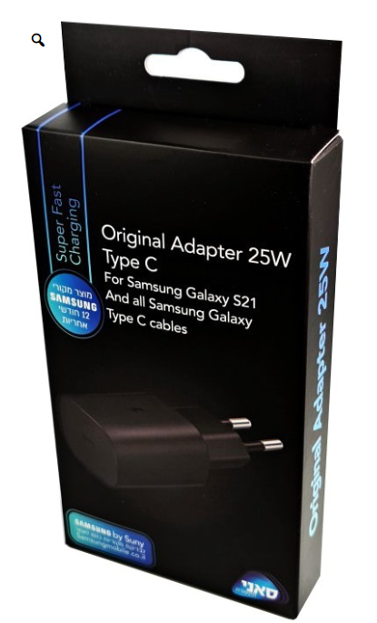 ראש מטען Type C 25W