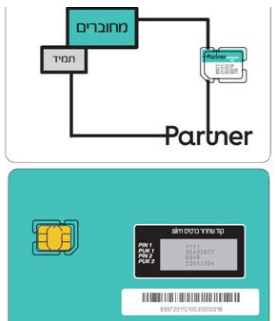 סים פרטנר (10 יחידות )