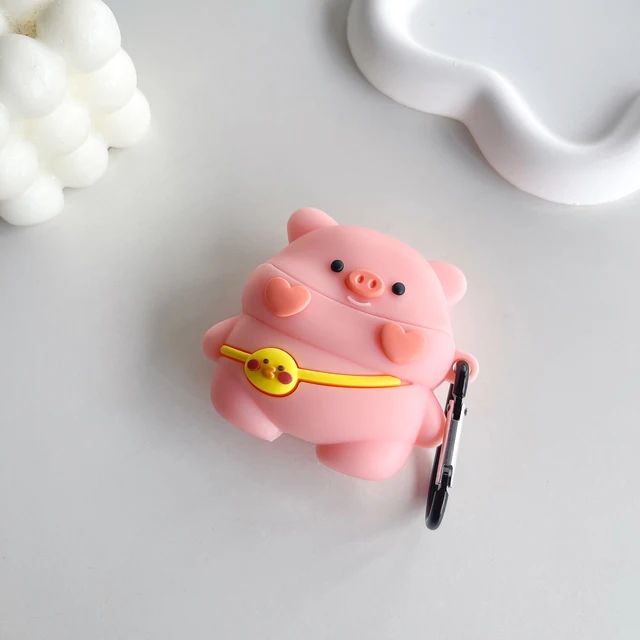 מגן AirPods3 Pink Pig