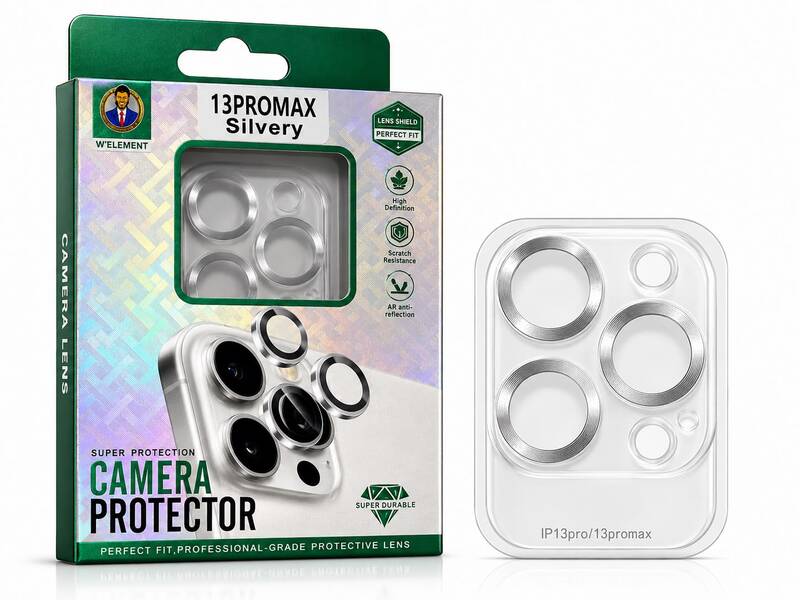מגן מצלמה שלם 13PROMAX SILVER
