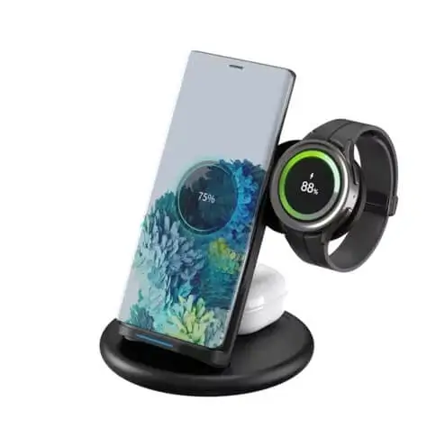 ESSENTIALS 3in1 Wireless Travel Charger
