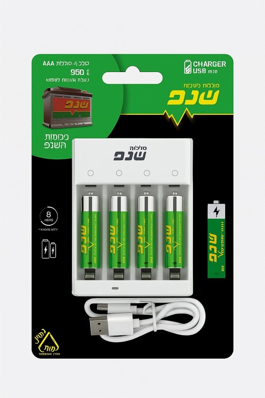 מטען לסוללות נטענות AA