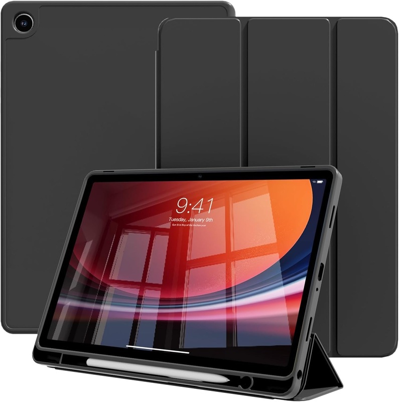 black nordic multi fold magnet case a11plus