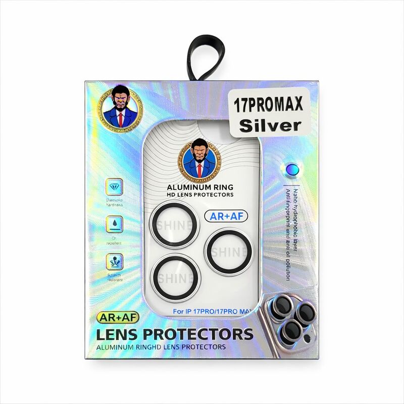  מגן מצלמה Iph17PM Silver