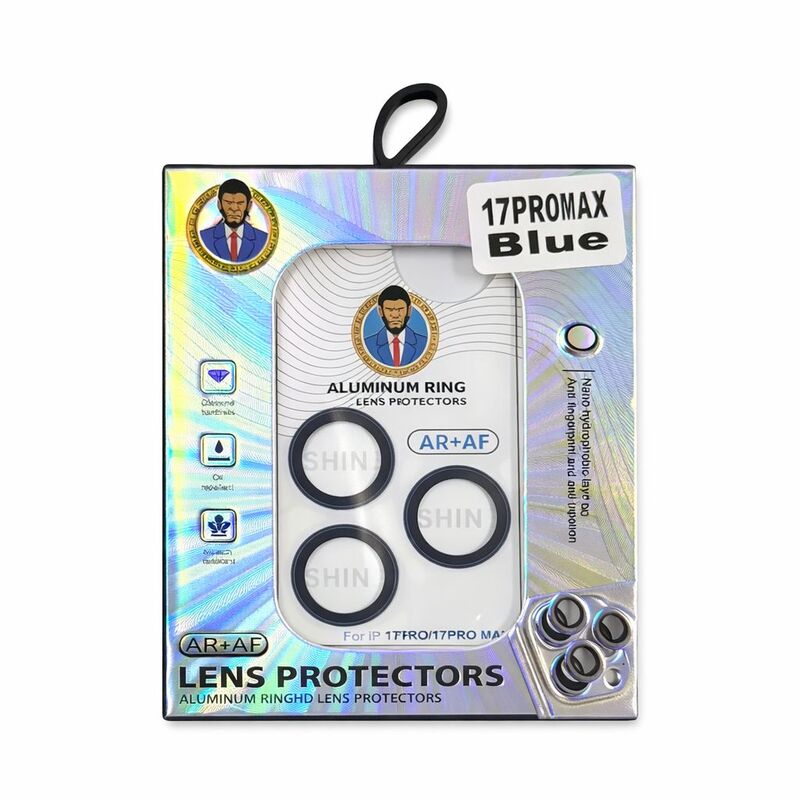  מגן מצלמה Iph17PM Blue