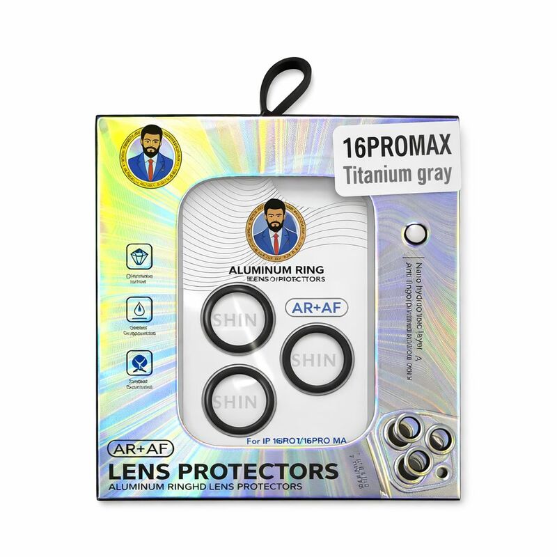 מגן מצלמה Iph16Pro/16proMax NaturalTitanium