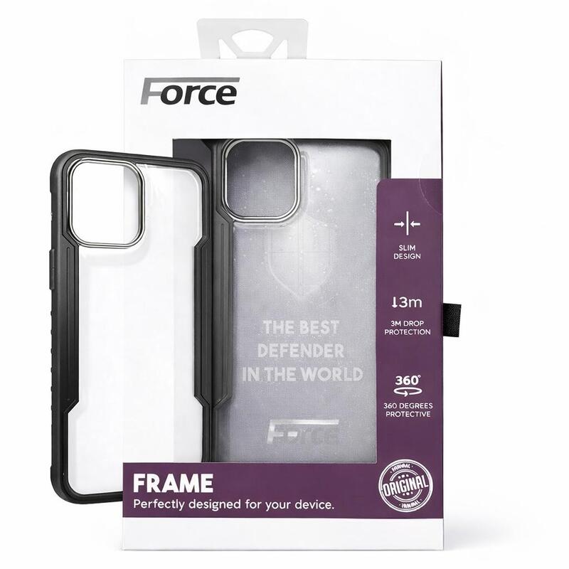 מגן Force Frame Iph15 Black
