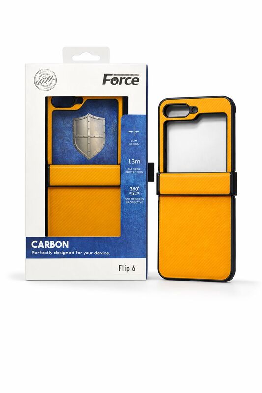 מגן Carbon ZFlip 6 Orange
