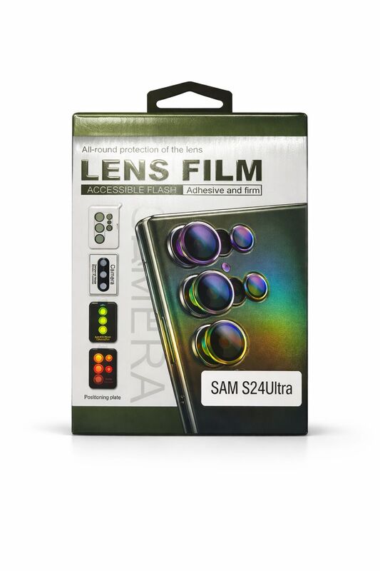 מגן מצלמות S24 ultra black