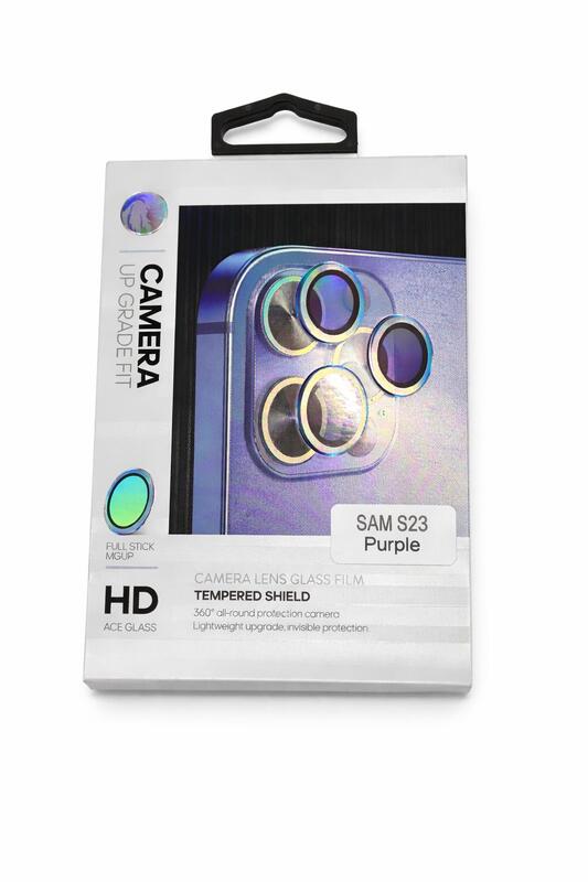מגן מצלמות S23 Purple