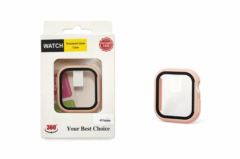 Watch Glass Case 41mm Pink