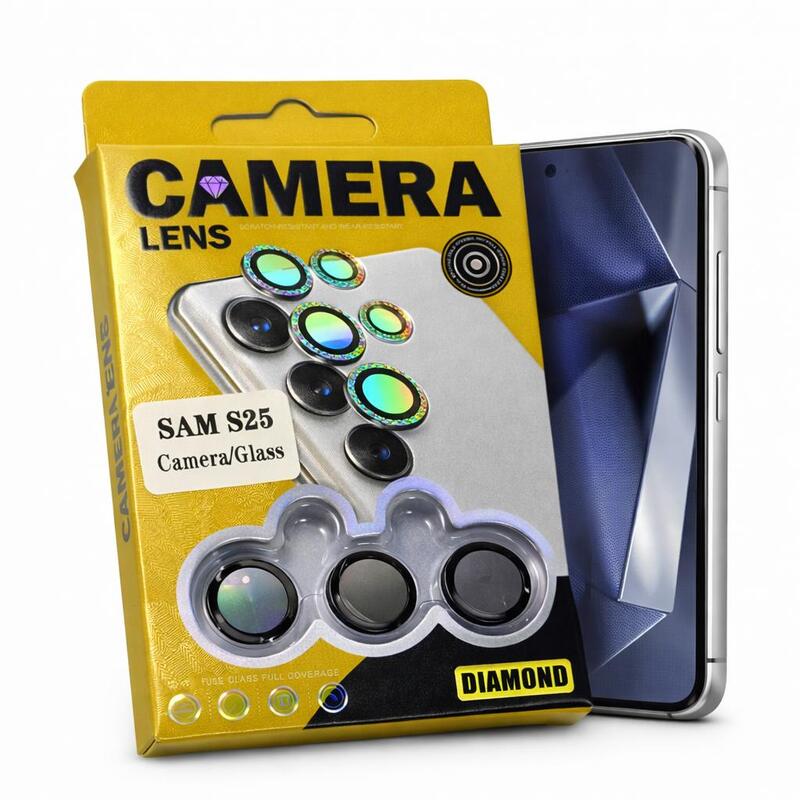 מגן מצלמות S25 Plus black