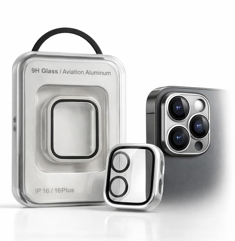 מגן מצלמות Silver Iph16/16Plus