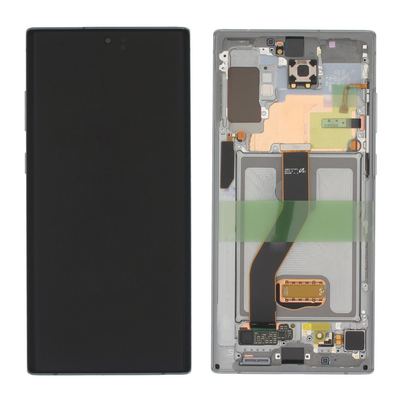 מסך Note 10 Plus SILVER מקורי