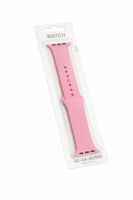 מגן Apple watch Silicone Band Pink 42/44/45/49mm