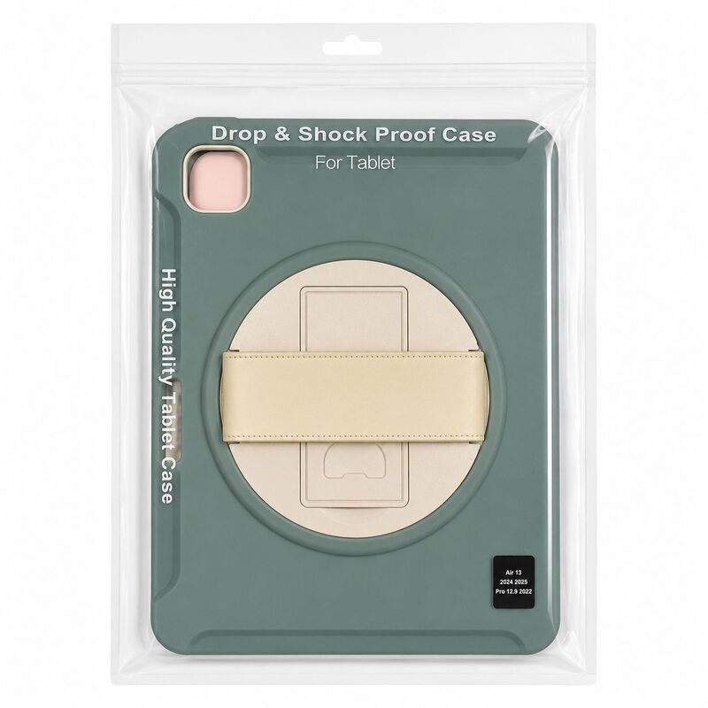 Titan defense case Air 13 2024 2025/pro 12.9 2022 GREEN