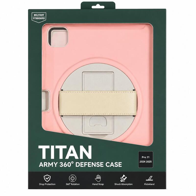 Titan defense case for ipad PRO 11 2024 2025 PINK