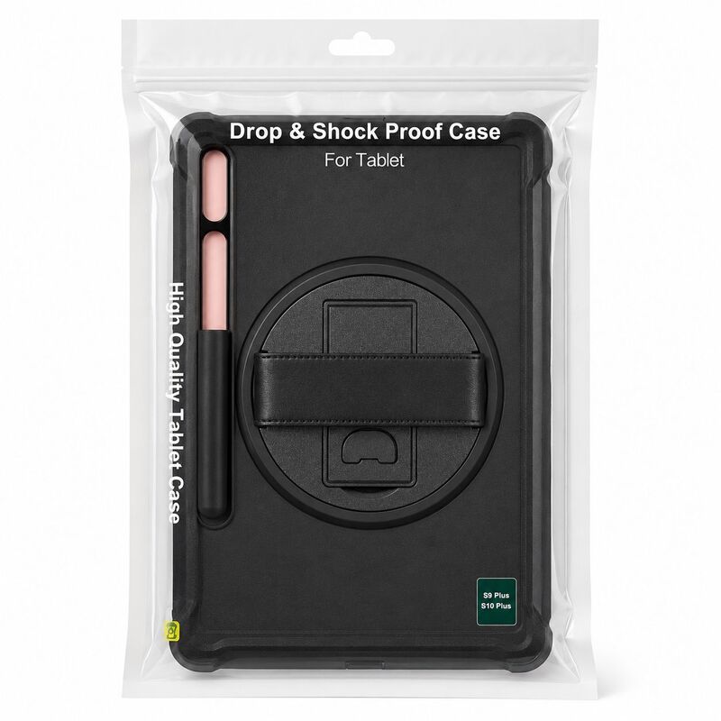 Titan defense case for tab S9 PLUS, S10 PLUS, S9FE, S7 PLUS, S7FE, S8 PLUS black