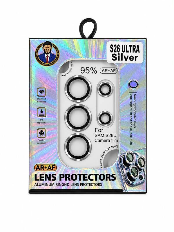 מגן מצלמה S26 Ultra Silver