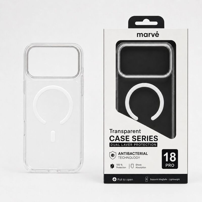 מגן marve magsafe 18pro white